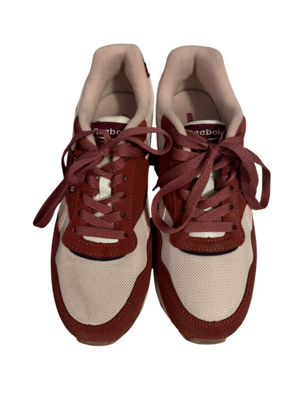 Reebok Royal Ultra OG Retro Sneakers - Women’s Size 7 - Maroon/Cream.  